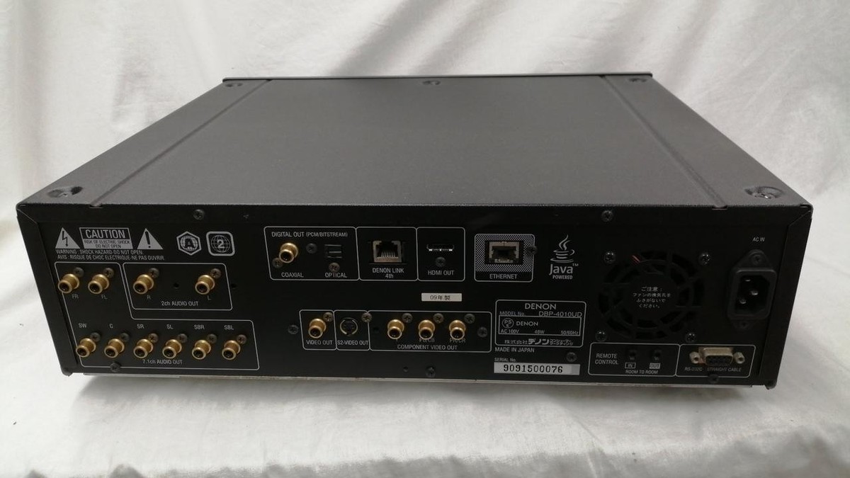DENON ブルーレイプレーヤー DBP-4010UD □DENON DBP-4010UD 欲張りプレーヤーはお得か？ Is DENON's greedy