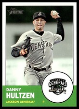 2012 Topps Heritage Minor League Black Danny Hultzen Rookie Seattle Mariners #4