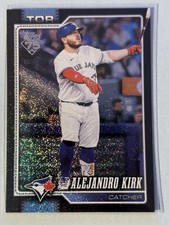 2026 Topps Series 1 Alejandro Kirk Toronto Blue Jays / 10 Black Sandgliter