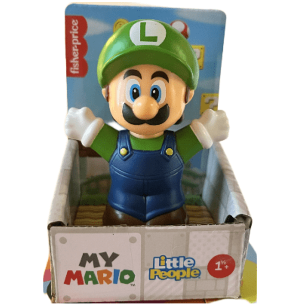 Fisher-Price Little People My Luigi Figure **BRAND NEW**