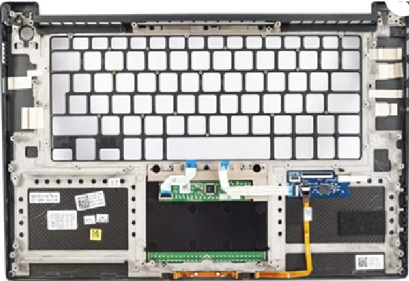 New Genuine Dell XPS 15 9570 P1WPT Palmrest Assembly with Touchpad - Image 2 of 2