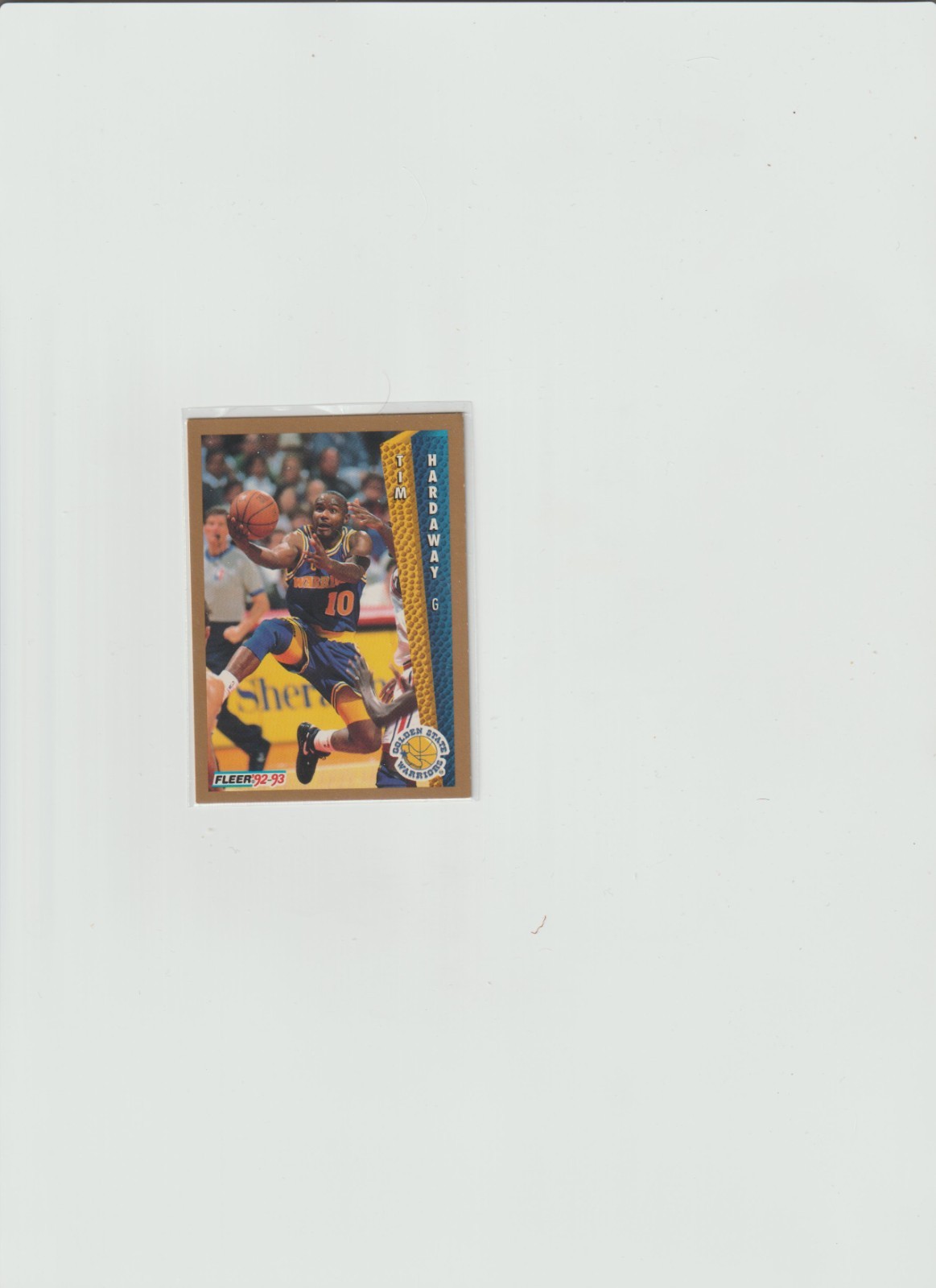 1992-93 fleer #74 Tim Hardaway WARRIORS