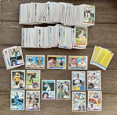 1983 Topps Baseball 400 Card Lot w/ Sandberg & Gwynn HOF (ROOKIES) RC s/More!  