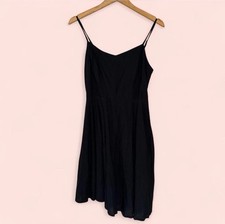 Old Navy Women’s Black Slip Dress with Spaghetti Straps Size M