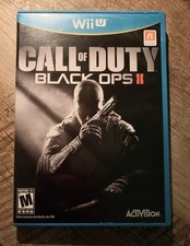 Call of Duty: Black Ops II (Nintendo Wii U, 2012) Manual Wii U COD CIB Excellent