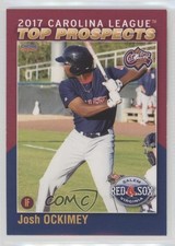2017 Choice Carolina League Top Prospects Josh Ockimey #21 0w7