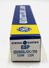 GE 44384 Q150CL/DC/2V ESP Lamp Quartzline Halogen Clear Bulb 1 Pack Of 4 PCS