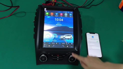 For Ford Edge 2015-2020 Car GPS Player Tesla Radio Stereo FM Android 14 Auto 64G - Video 1 of 1