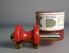 Titman BRITISH MADE Staff Bead & Hand Hole Cutter Router Bit 1/2” Shank SBCB127