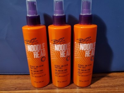 Lot of 3 BTZ Beyond The Zone Noodle Head Curl Boosting Spray 8 oz each