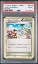 2011 POKEMON WORLD CHAMPIONSHIPS PROMO #BW28 TROPICAL BEACH PSA 8 on eBay