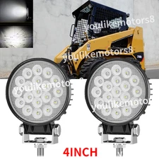 4'' spot LED work Lights Fit CAT Skid Loader 216B 226B 232B 246C 247B 252B 256C