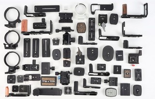 Lot of Assorted Lens: Collars Feet QR Plates; Video QR Plates etc (As Is)