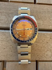 SEIKO POGUE 6139-6002 1977 Cronografo Automatico Vintage Pepsi Revisionato