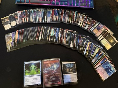 MTG Final Fantasy, Spider-Man, And Some Dusk Morn Lot - Valued At $240 +