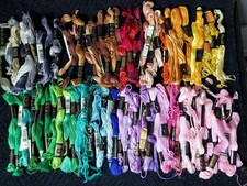87 Skeins Vintage DMC J P Coats Six Strand Floss Embroidery Thread, Most Are New