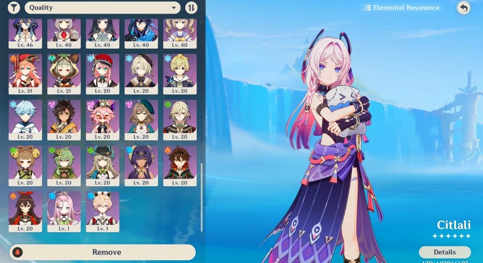 Servidor Genshin Impact AR 60 America - Furina C2 - Nahida C2 - Mavuika C1 Foto 4 de 4