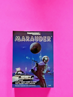 MARAUDER  CIB (Complete) 1982  Tigervision  Atari 2600  [No Stickers,labels etc]