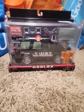 Roblox Jailbreak: Swat Unit Action Figure Vehicle Figurine w/Exclusive Code