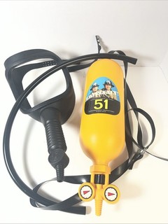 Vintage placo toys 1975 Emergency! 51 TV Show FACE MASK hose and oxygen tank