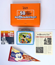 Disney D23 Fantastic Worlds 2021 Gold Member Gift Pin Adventure Full Set