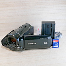 Canon HF M500 32 GB High Definition Camcorder VERY GOOD Bundle W 32gb SD
