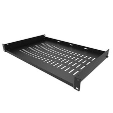 1U Disassembled Vented Cantilever Server Rack Mount Shelf 12" 305mm Depth fo...