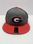 New ListingGeorgia Bulldogs Hat Nike True Cap Black Red Adjustable Ncaa Officially License