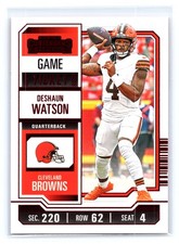 2023 Panini Contenders Deshaun Watson Game Ticket Bronze #24