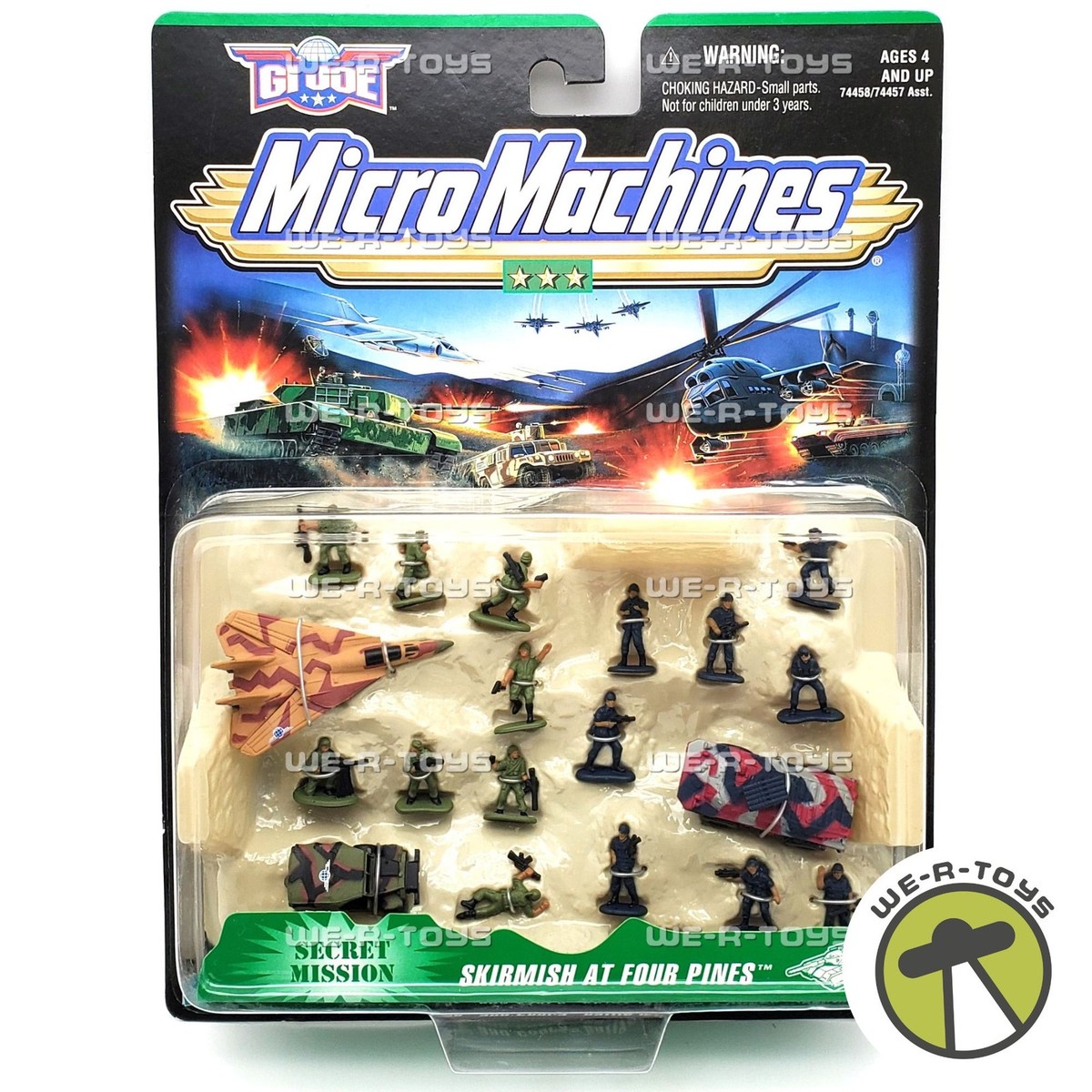 GI Joe Micro Machines Secret Mission Skirmish at Four Pines 1999