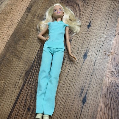 Blonde Barbie Career Nurse Scrubs Doll Hospital Doctor