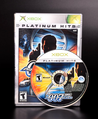 James Bond 007 Agent Under Fire Original Xbox Platinum Hits Tested
