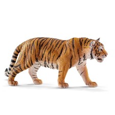 Schleich Realistic Tiger Figurine Toy Collectible for Kids Ages 3 Wildlife Toy