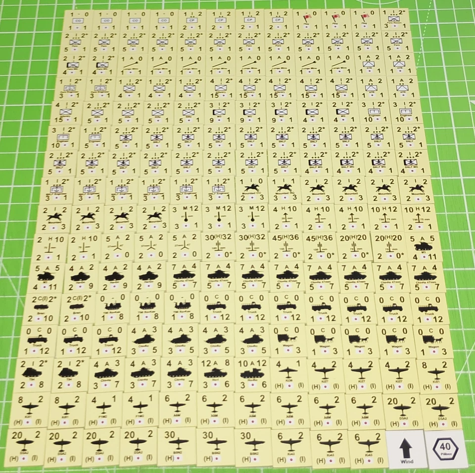 Panzer Leader, Invasion of Australia, Japan vs Allies, 10 scenarios 480 counters - Image 2 of 4