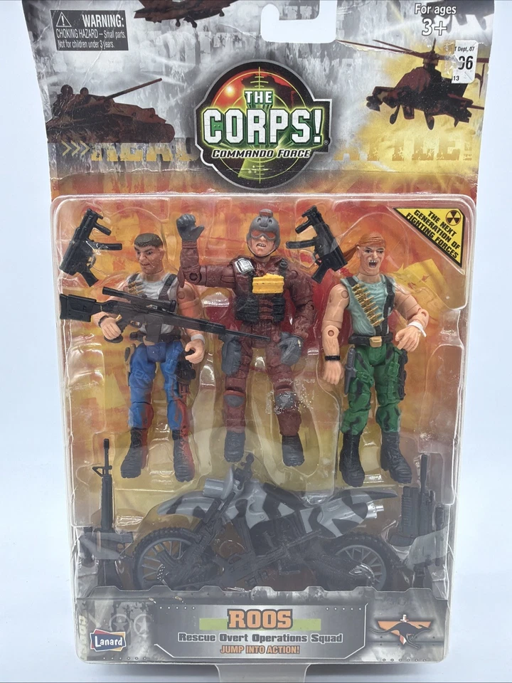 CORPS! 3 人兵队拉纳德 - 救援 Overt Operations Squad 公仔 — 第 3/4 张图片