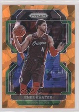 2021-22 Panini Prizm Orange Ice Prizm Enes Kanter #51 0i76