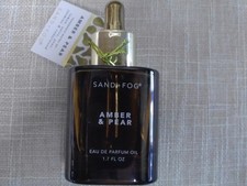 Sand  Fog Amber  Pear Eau De Parfum Oil 1.7 oz New Without Box  PERFUME OIL