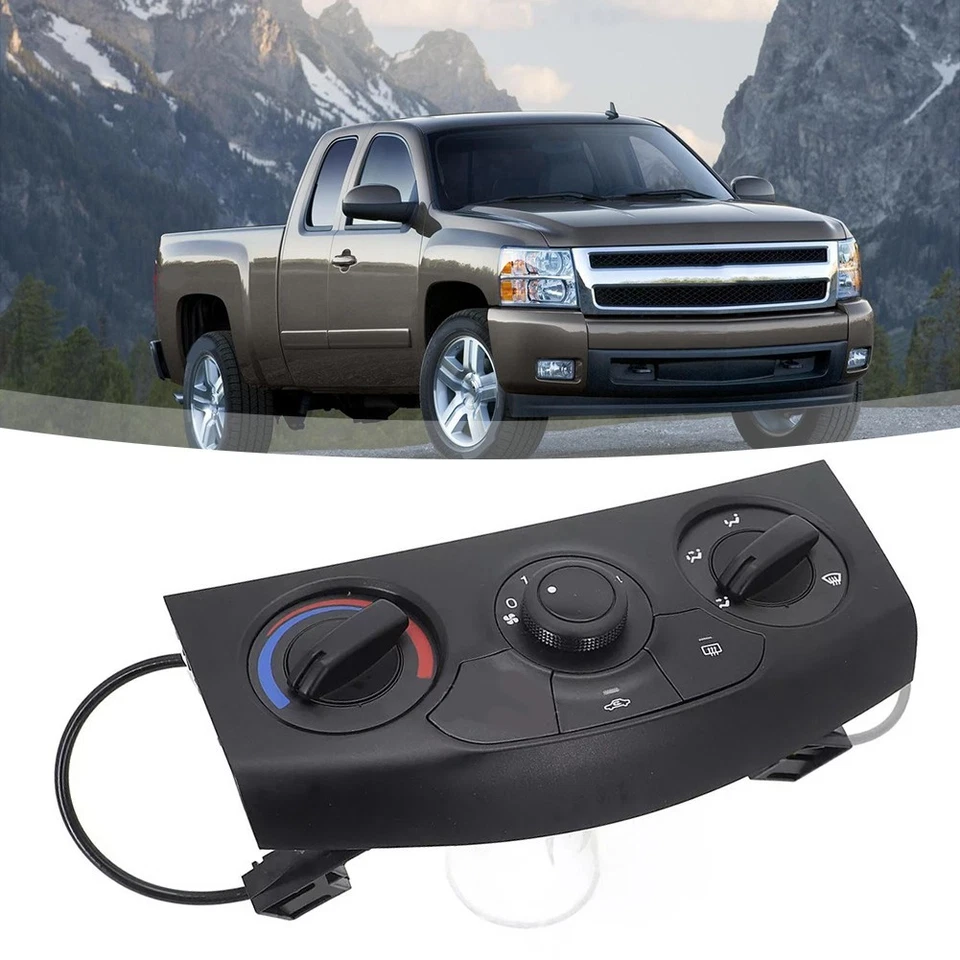 For Chevrolet Air Conditioning Control Panel Replacement 9003925 9013639 - Image 2 of 4