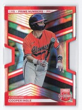 2023 Panini Elite Extra Edition #69 Cooper Ingle Prime Numbers A Die Cut #/200