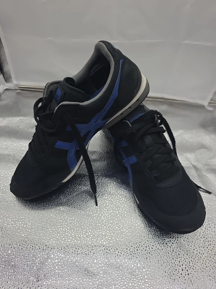 Tenis para hombre Onitsuka Tiger Ultimate 81 azul negro HN201 - US 10,5 Foto 2 de 4