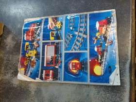 LEGO LOAD N HAUL RAILROAD 1991 CLASSIC CITY TRAIN #4563 MANUAL ONLY NOT MINT