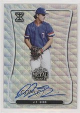 2020 Leaf Metal Draft Silver Wave JT Ginn #BA-JTG Auto 4t6