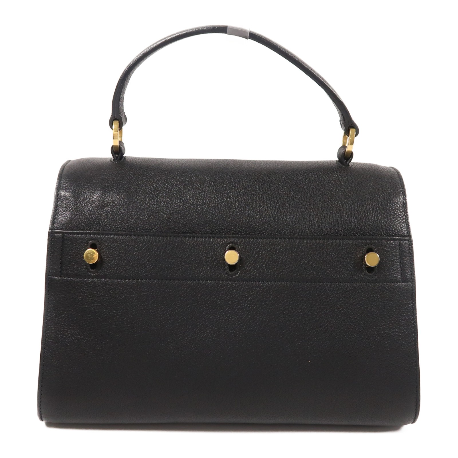 Borsa YVES SAINT LAURENT YSL GHW 2 vie 313499 pelle di vitello tela nera