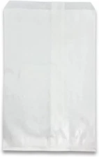 Plain White Paper Gift Bags - Shopping/Sales/Tote Bags