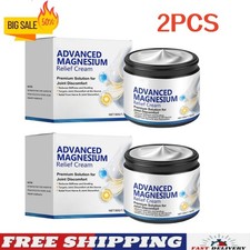 2X Magnesium Pain Relief Cream , Joint  Bone Therapy Cream Best.