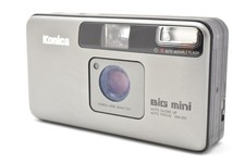   Exc 5  Konica Big Mini BM-201 Gray Point  Shoot Film Camera From Japan