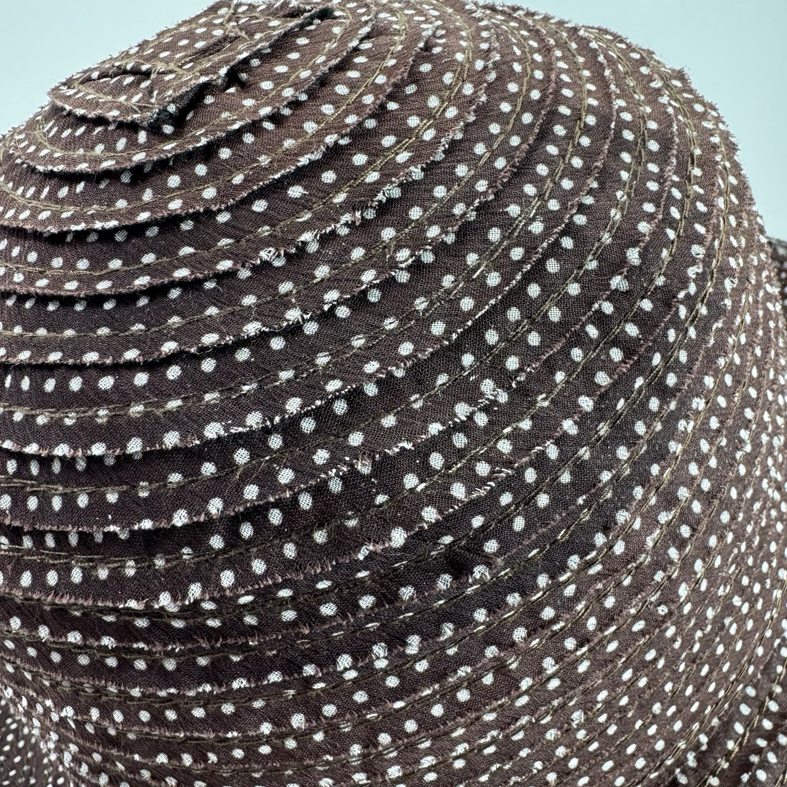 Wallaroo Hat Co Scrunchie Poseable Brim Brown Whi… - image 5