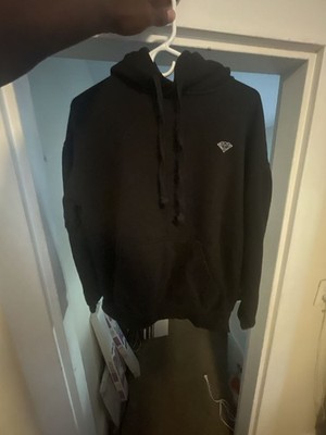 Vintage Diamond Supply Co. Heavy Cotton Blend Small Logo Mens Hoodiesize large