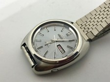 Authentic SEIKO Vintage 5 Actus SS Automatic Day Date Mirror Dial 23J Men Watch