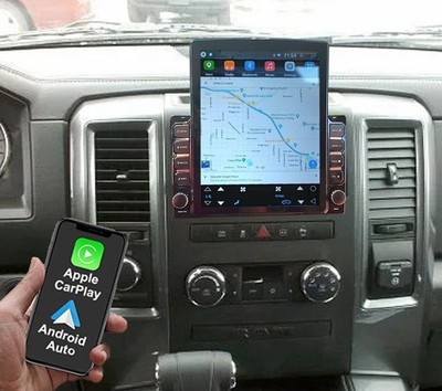For 2009-2012 Dodge Ram 1500 2500 3500 9.7'' Carplay Android 14 Car Stereo Radio